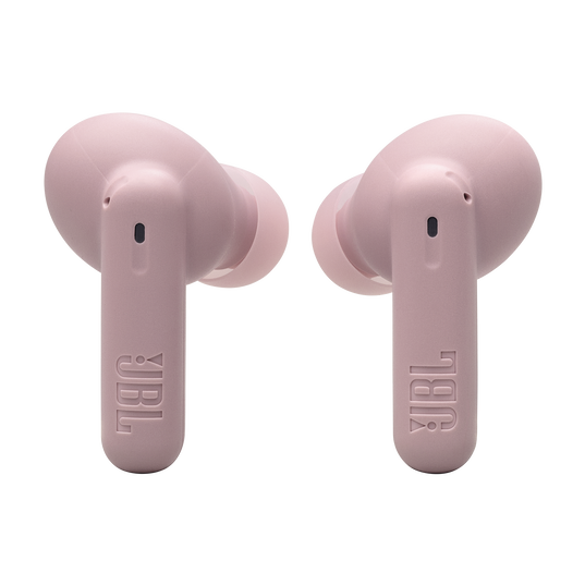 JBL Wave Beam 2 - Pink - True Wireless Noise Cancelling Earbuds - Front
